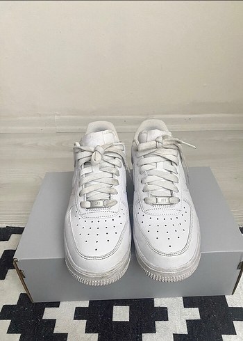 Beyaz Air Force Spor Ayakkabı - Görsel 4
