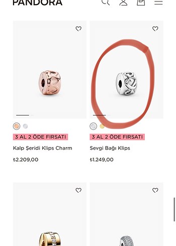 Pandora Bileklik 17 cm - Görsel 6