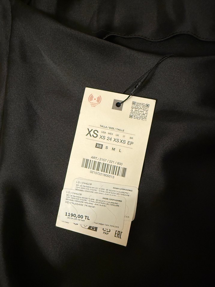 Saten halter top - Görsel 5