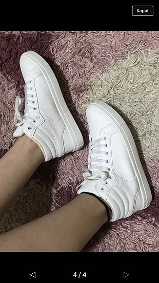 38 Beden Beyaz spor ayakkabı 