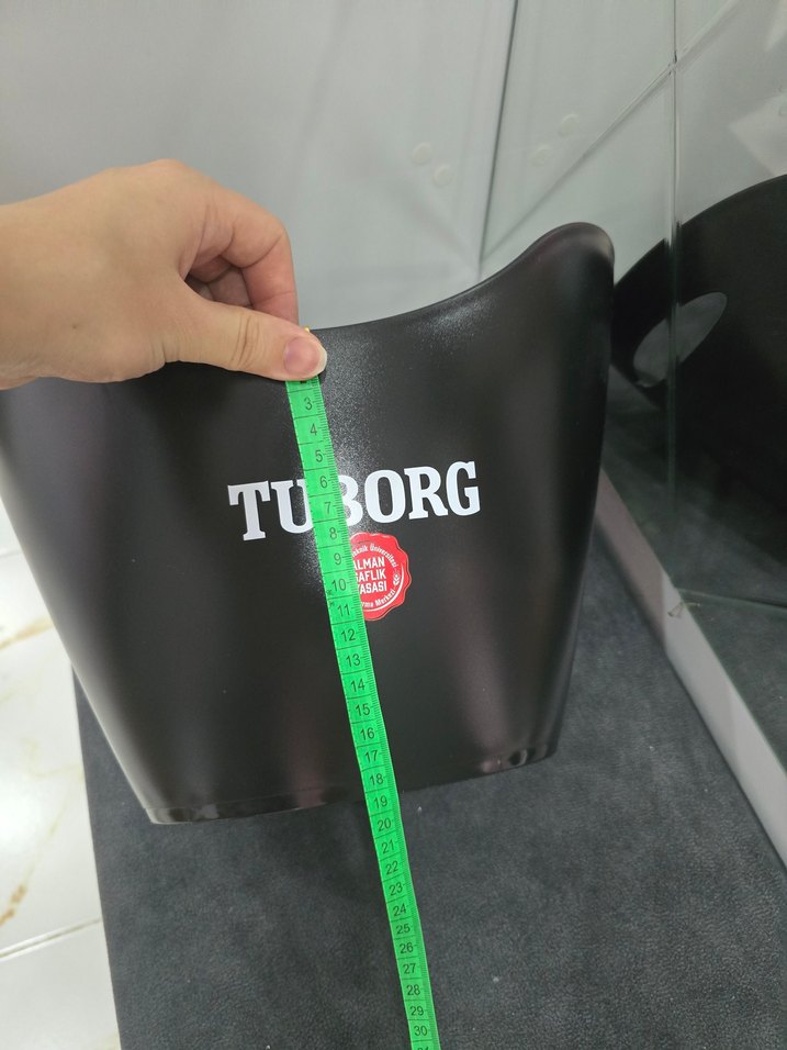Siyah Tuborg Buz Kovası - Görsel 5