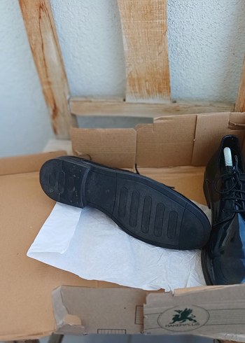 Erkek Çocuk Rugan Klasik Ayakkabı - Görsel 6