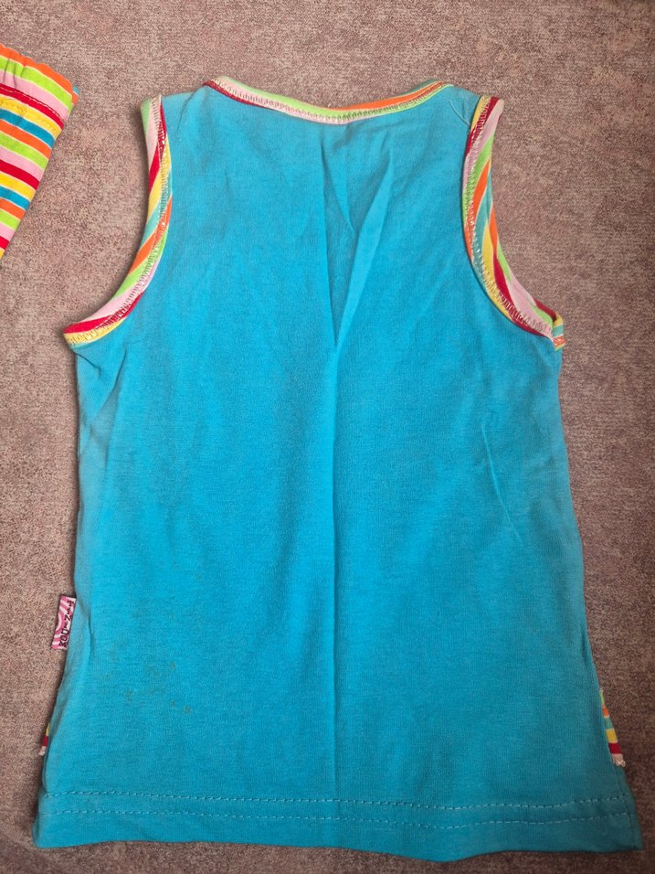 1 yaş Renkli Baskılı Kız Çocuk Atlet - Görsel 5