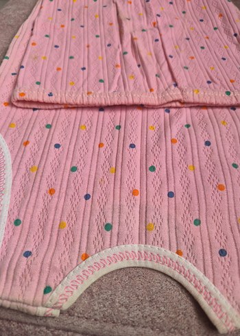 Pembe Kız Çocuk Kolsuz Takım - Görsel 6