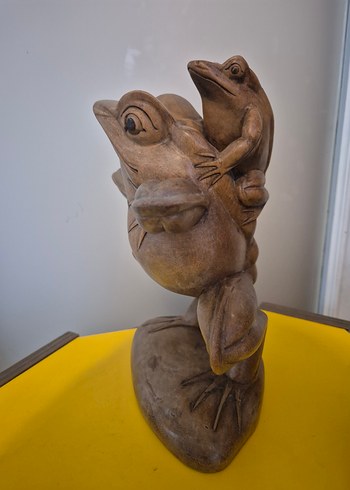 El Yapımı Kurbağa Figürü - Görsel 3