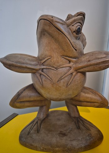 El Yapımı Kurbağa Figürü - Görsel 6