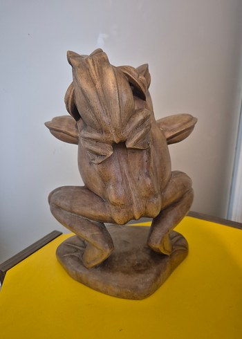 El Yapımı Kurbağa Figürü - Görsel 4