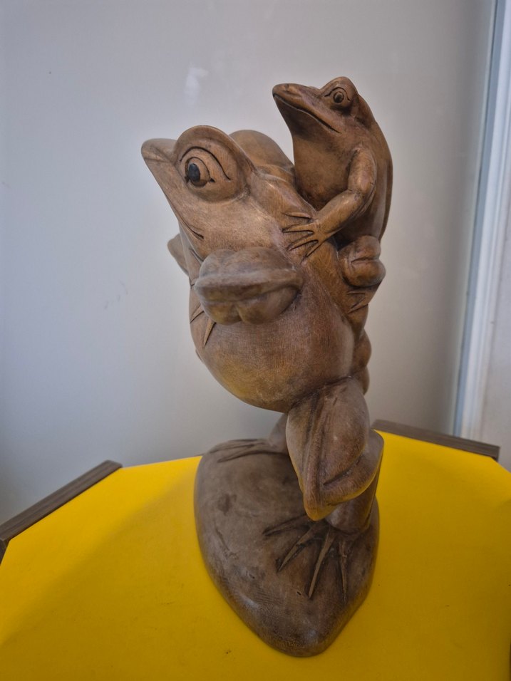 El Yapımı Kurbağa Figürü - Görsel 3