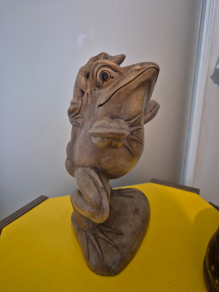 El Yapımı Kurbağa Figürü - Görsel 5