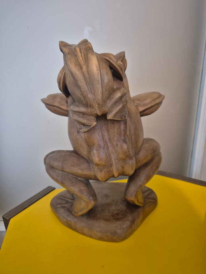 El Yapımı Kurbağa Figürü - Görsel 4