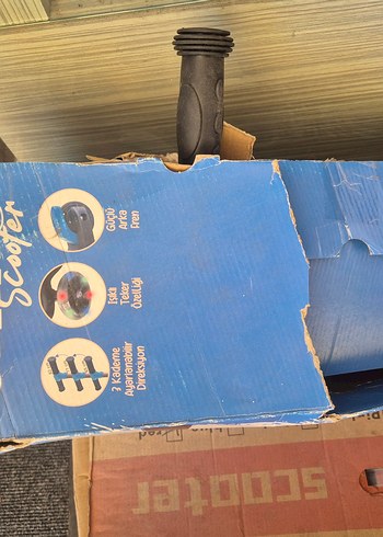 Ayarlanabilir Direksiyonlu Renkli Çocuk Scooter - Görsel 2