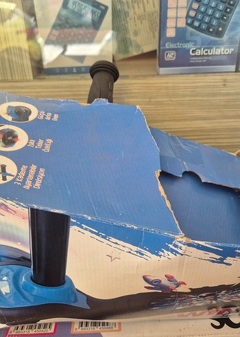 Ayarlanabilir Direksiyonlu Renkli Çocuk Scooter - Görsel 3