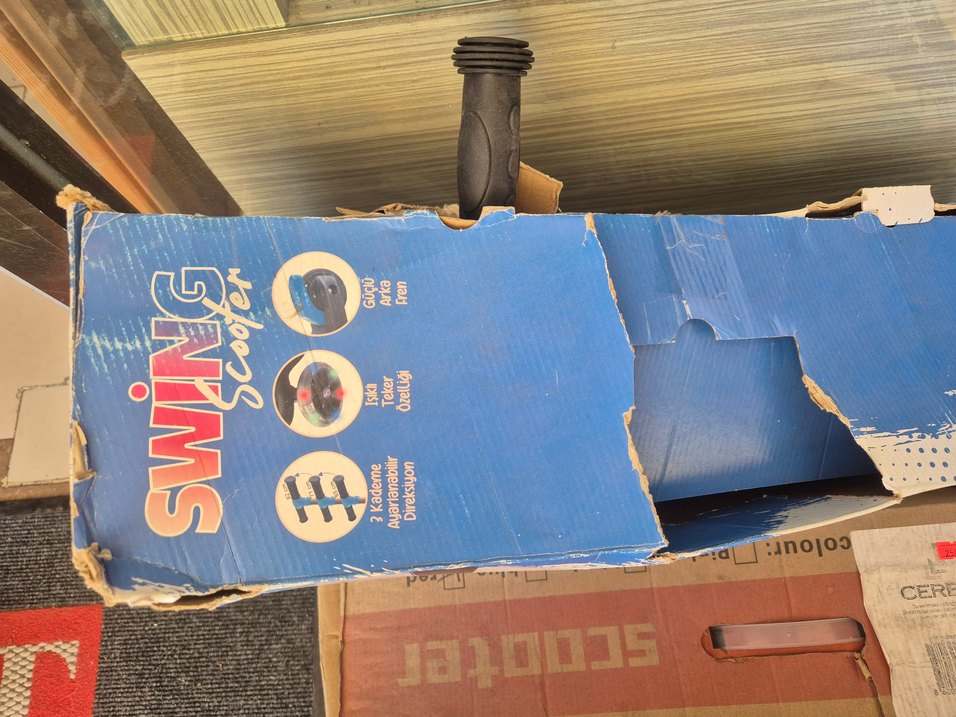 Ayarlanabilir Direksiyonlu Renkli Çocuk Scooter - Görsel 2