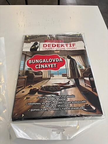 Dedektif Cinayet Çözme oyunu