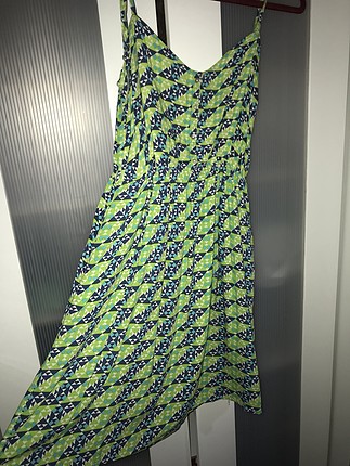 Zara Zara desenli cıvıl cıvıl elbise