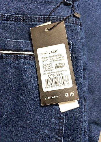 Mavi Erkek Regular Fit Denim Jean - Görsel 4