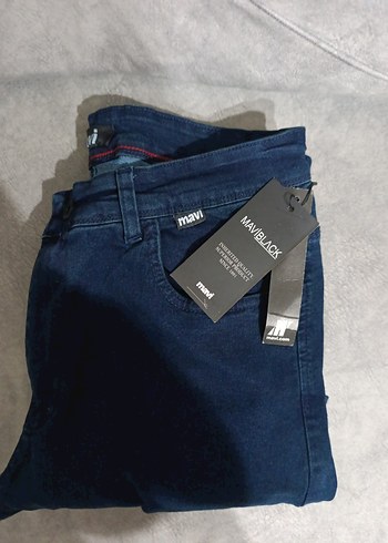 Erkek Lacivert Regular Fit Denim Jean - Görsel 2