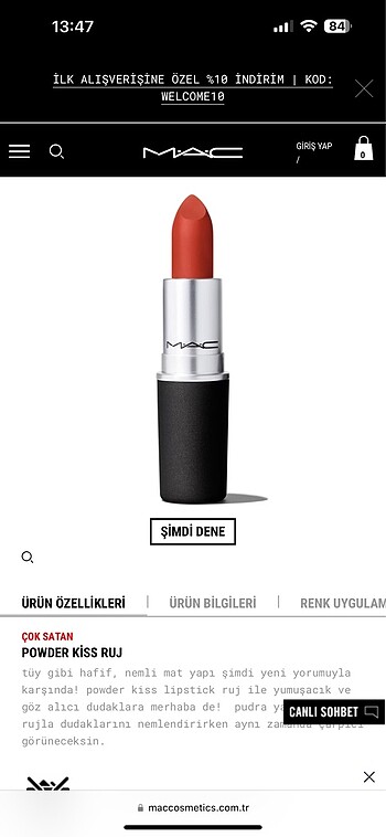 mac devoted to chili powder kiss ruj