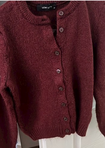 LC Waikiki Bordo Yumusak Triko Hirka