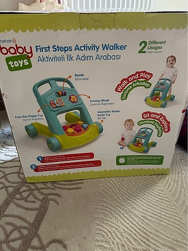 Aktiviteli İlk Adım Yürüteç - Görsel 6