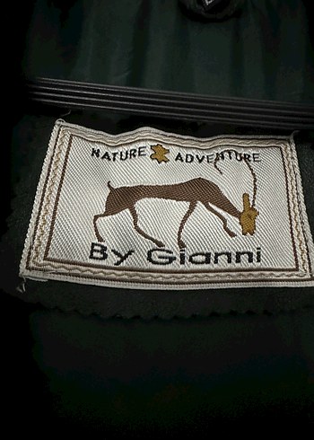 Orjinal Koyu Yeşil Deri Biker Ceket - Görsel 4