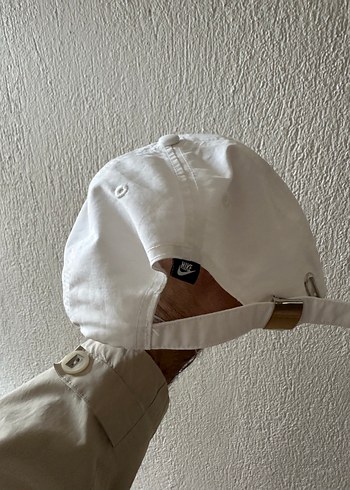 Nike Beyaz Spor Şapka - Görsel 5