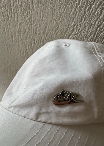 Nike Beyaz Spor Şapka - Görsel 6