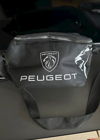Peugeot  Siyah Erkek Bel Çantası - Görsel 3