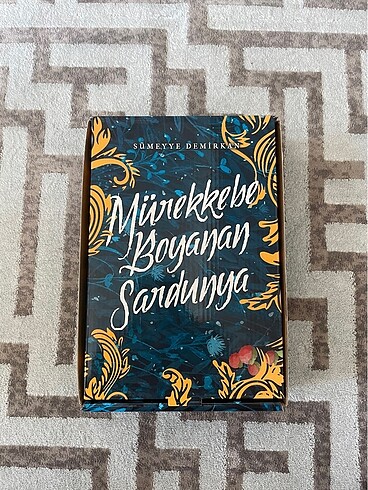 Mürekkebe boyanan sardunya kutulu set