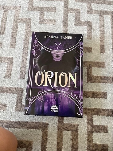Orion almina Taner imzalı kitap eski baskı
