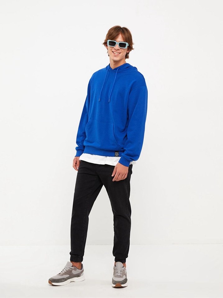 Xside Erkek Kapüşonlu Sweatshirt - Görsel 3