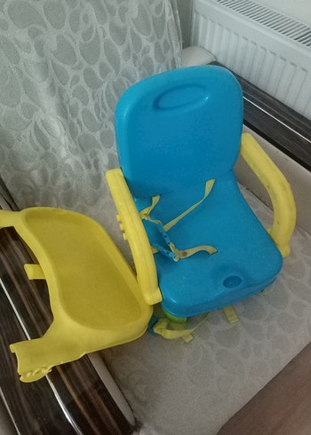 Beden sarı Renk Pastel Sarı Bebek Mama Sandalyesi