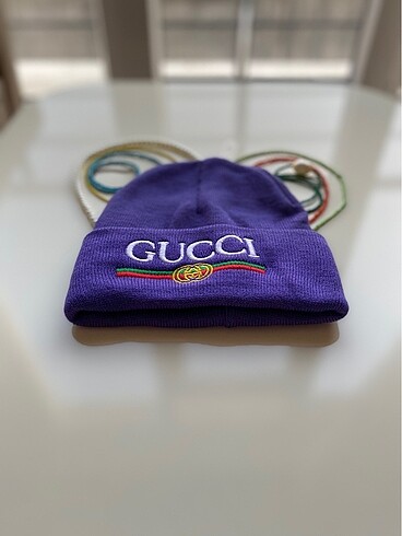 Gucci Desenli Mor Renk Bere