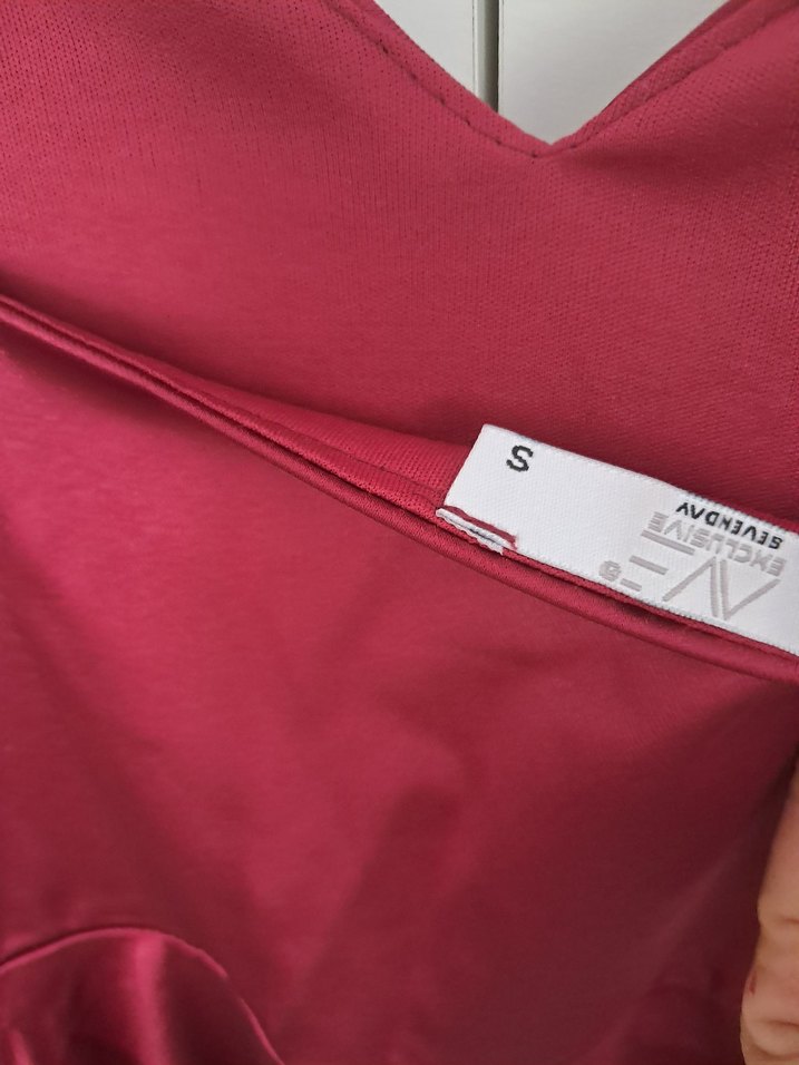 Saten elbise - Görsel 3