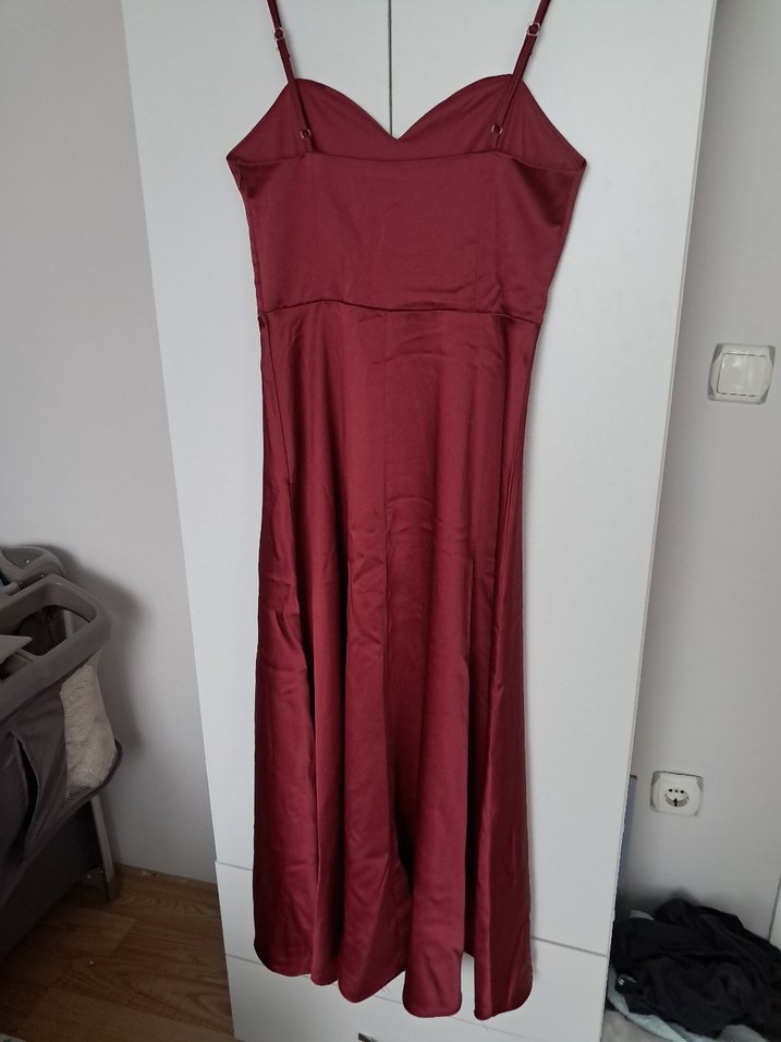 Saten elbise - Görsel 2