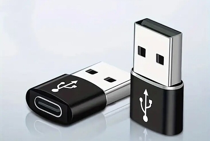 USB C Dişi USB A Erkek Dönüştürücü Adaptör