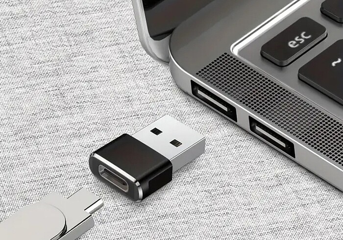  Beden USB C Dişi USB A Erkek Dönüştürücü Adaptör