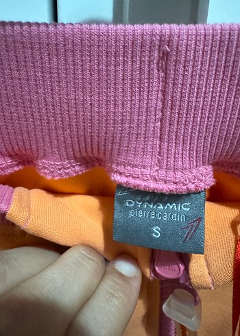Pierre Cardin Turuncu A Kesim Örme Mini Etek
