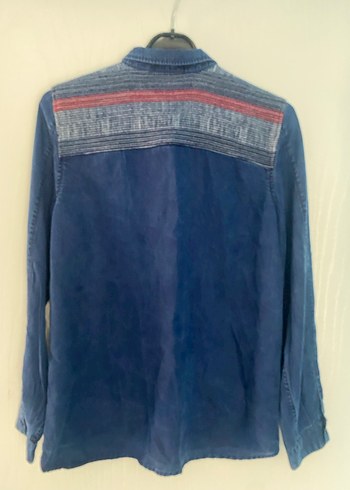 Kadın Denim Gömlek - Görsel 5