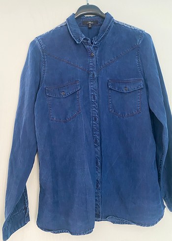 Kadın Denim Gömlek - Görsel 2