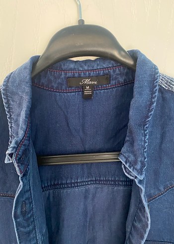 Kadın Denim Gömlek - Görsel 3