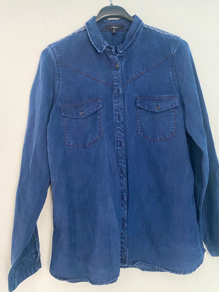 Kadın Denim Gömlek - Görsel 2