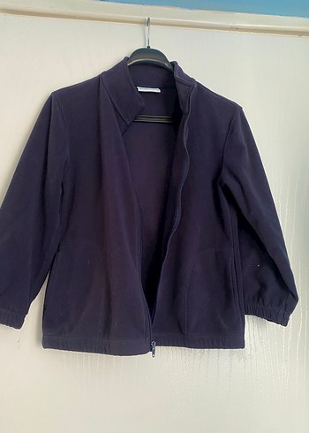 Erkek çocuk Lacivert Fermuarlı Polar Ceket - Görsel 4