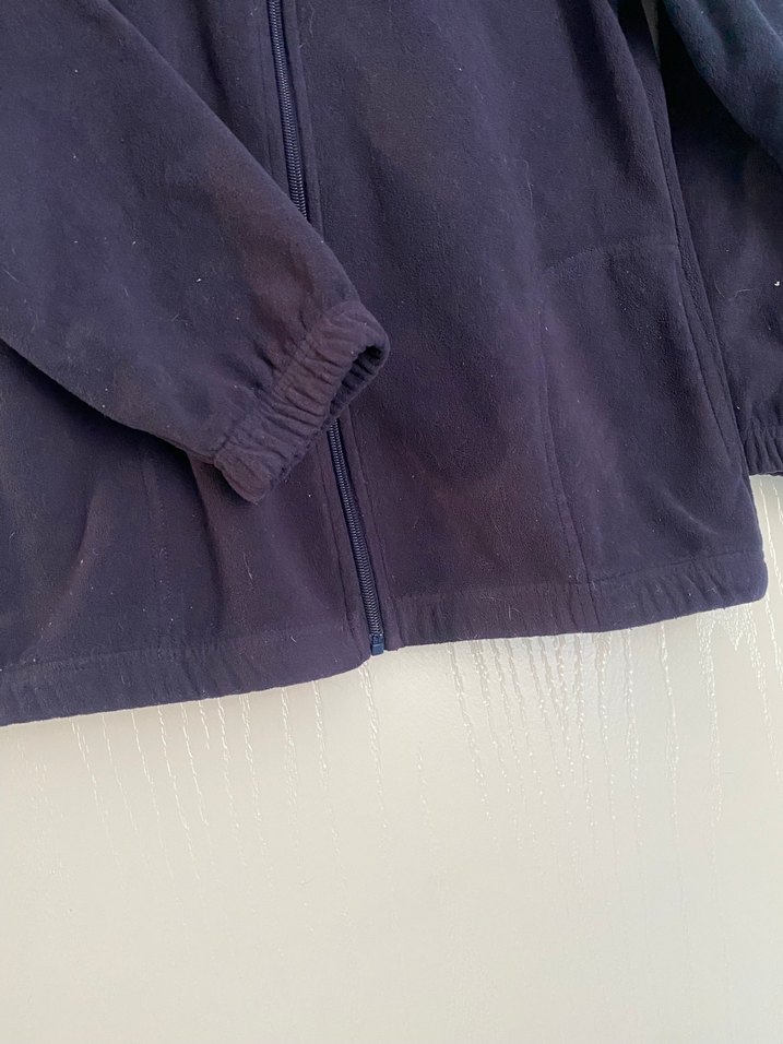 Erkek çocuk Lacivert Fermuarlı Polar Ceket - Görsel 2