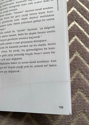 Küçük Prens - Antoine de Saint-Exupéry - Görsel 3