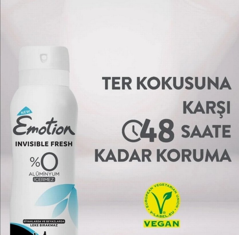 Emotion Kadın Deodorant Invisible Fresh 150 ml - Görsel 5