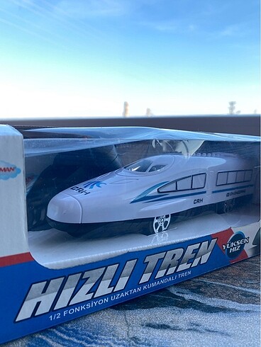Uzaktan Kumandalı Hızlı Tren Oyuncak Beyaz