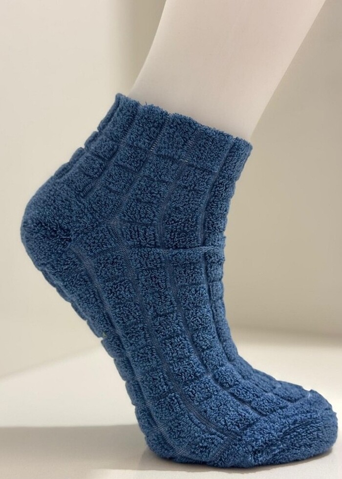 5 çift ters havlu kadın kışlık çorap  - Görsel 5
