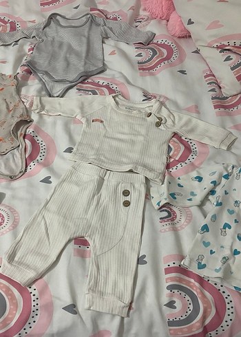 Düğmeli, Baskılı, Kolsuz Bebek Body - Görsel 2