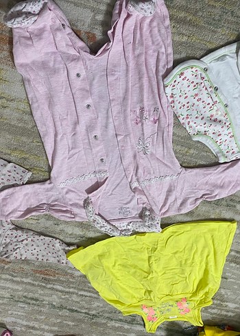 Kız Çocuk Çok Renkli Örme Tayt Seti - Görsel 15